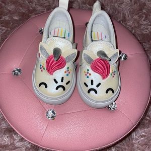 Toddler Girl's Unicorn Custom VANS